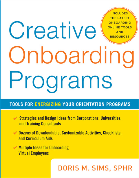 Book Creative Onboarding Programs: Tools for Energizing Your Orientation Program free