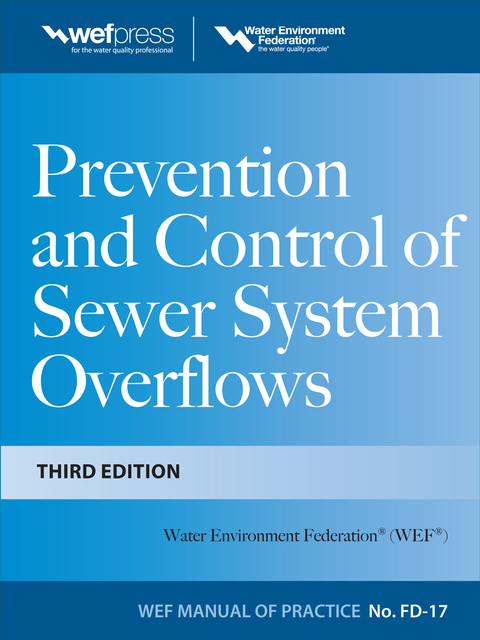 Book Prevention and Control of Sewer System Overflows, 3e - MOP FD-17 free