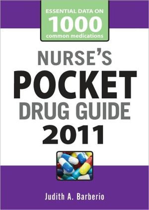 Book Nurse's Pocket Drug Guide 2011 free
