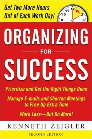 Book Organizing for Success, Second Edition free