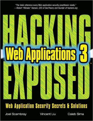 Book Hacking Exposed Web Applications, Third Edition free