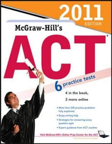 Book McGraw-Hill's ACT, 2011 Edition free