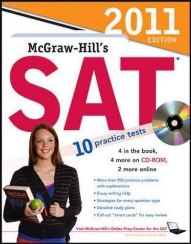 Book McGraw-Hill's SAT with CD-ROM, 2011 Edition (McGraw-Hill's SAT (W/CD)) free
