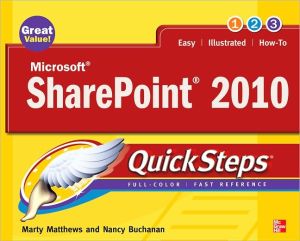 Book Microsoft SharePoint 2010 QuickSteps free