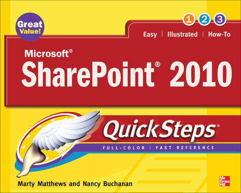 Book Microsoft SharePoint 2010 QuickSteps free