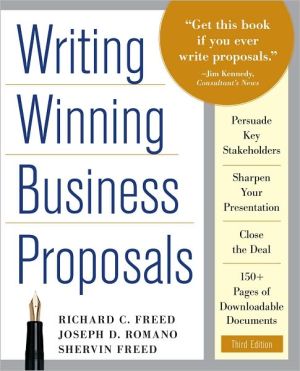 Book Writing Winning Business Proposals, Third Edition free