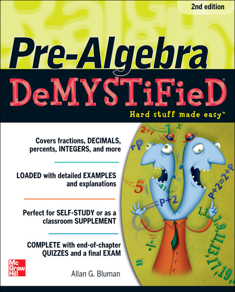 Book Pre-Algebra DeMYSTiFieD, Second Edition free