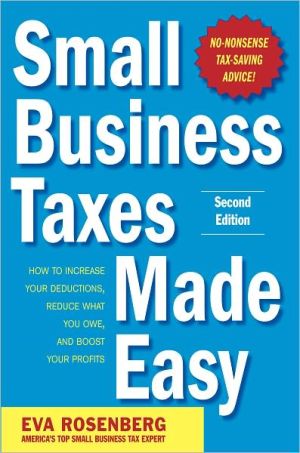 Book Small Business Taxes Made Easy, Second Edition free