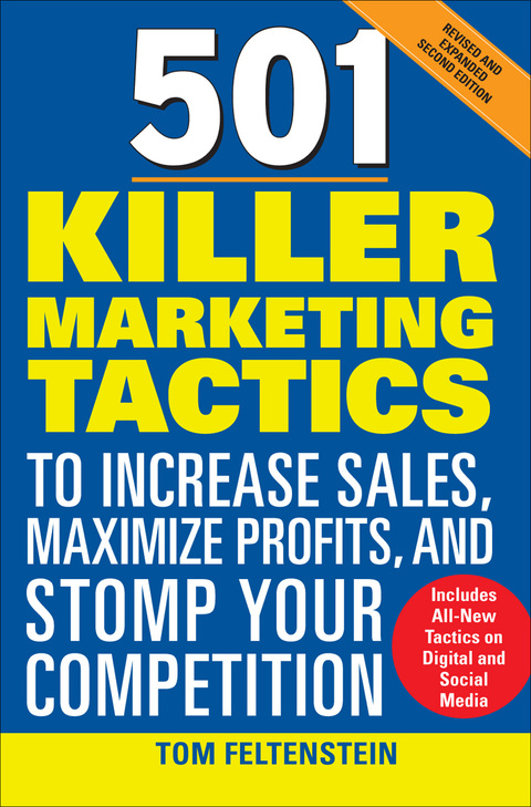 Book 501 Killer Marketing Tactics to Increase Sales, Maximize Profits, and Stomp Your Competition: Revised and Expanded Second Edition free