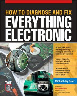 Book How to Diagnose and Fix Everything Electronic free