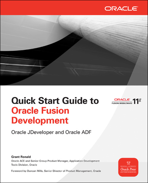 Book Quick Start Guide to Oracle Fusion Development: Oracle JDeveloper and Oracle ADF (Oracle Press) free