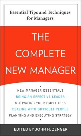 Book The Complete New Manager free