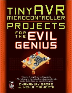 Book tinyAVR Microcontroller Projects for the Evil Genius free