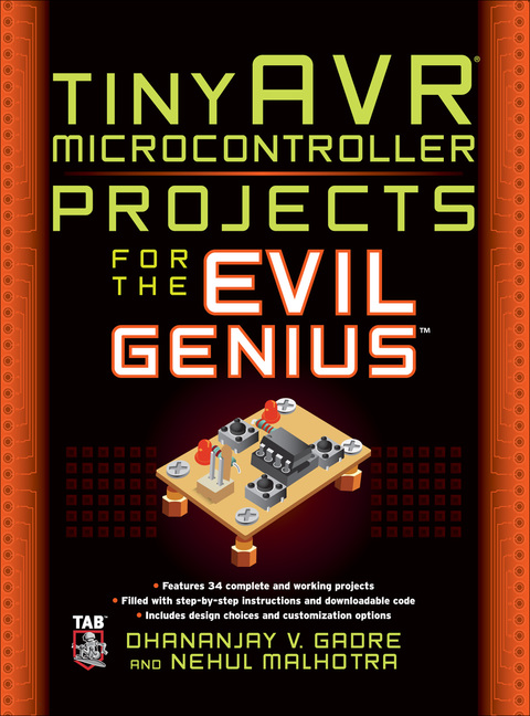 Book tinyAVR Microcontroller Projects for the Evil Genius free