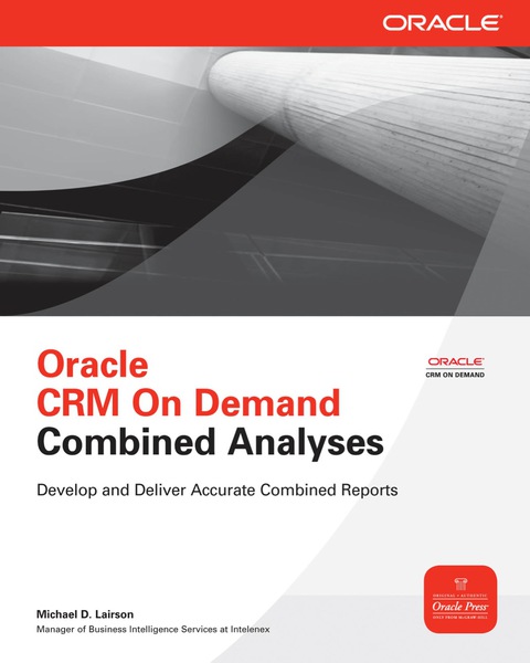Book Oracle CRM On Demand Combined Analyses free