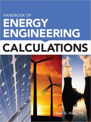 Book Handbook of Energy Engineering Calculations free