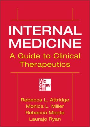 Book Internal Medicine A Guide to Clinical Therapeutics free