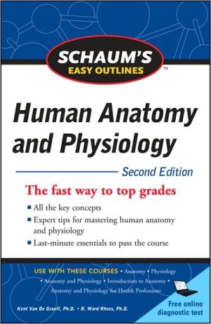 Book Schaum's Easy Outline of Human Anatomy and Physiology, Second Edition (Schaum's Easy Outlines) free