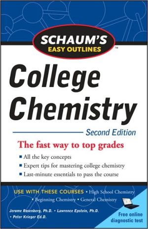 Book Schaum's Easy Outlines of College Chemistry, Second Edition free
