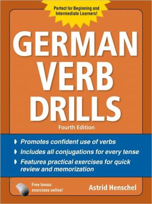 Book German Verb Drills, Fourth Edition (Drills Series) free