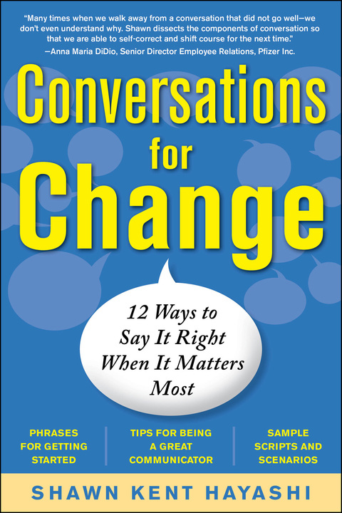 Book Conversations for Change: 12 Ways to Say it Right When It Matters Most free