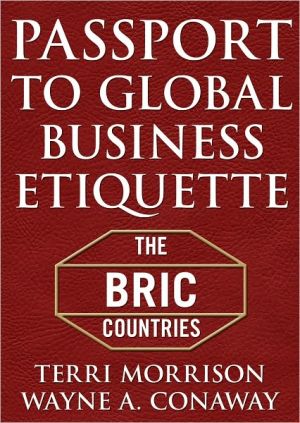 Book Passport for Global Business Etiquette: The BRIC Countries (McGraw-Hill Essentials) free