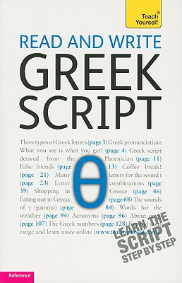 Book Read and Write Greek Script: A Teach Yourself Guide free