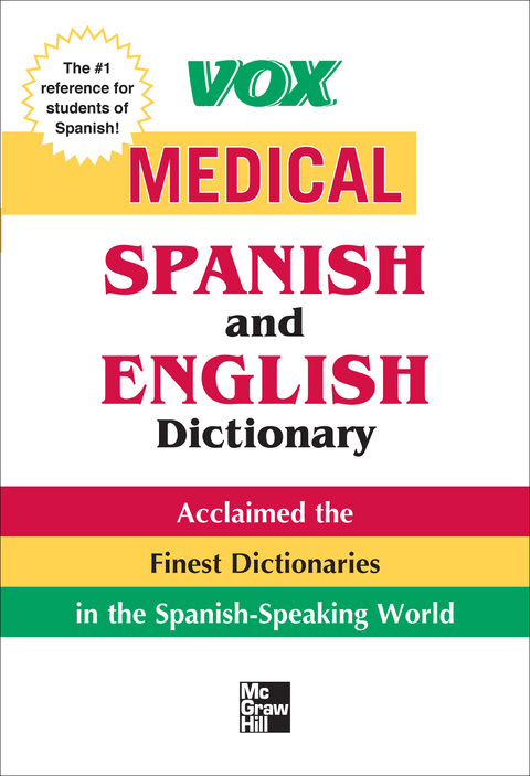 Book Vox Medical Spanish and English Dictionary (VOX Dictionary Series) free