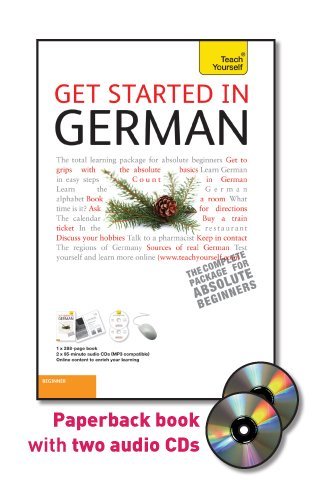 Book Get Started in German with Two Audio CDs: A Teach Yourself Guide (TY: Language Guides) free