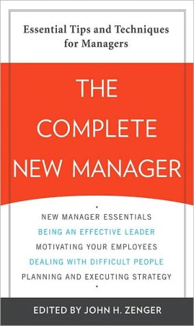 Book The Complete New Manager free