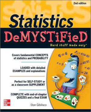 Book Statistics DeMYSTiFieD, 2nd Edition free