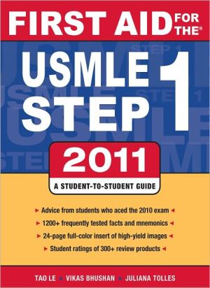 Book First Aid for the USMLE Step 1 2011 free
