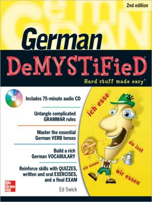 Book German DeMYSTiFieD, Second Edition free