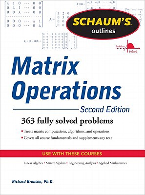 Book Schaum's Outline of Matrix Operations (Schaum's Outlines) free