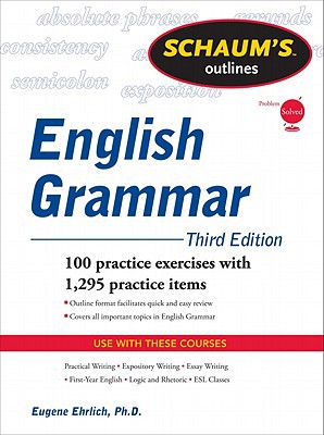 Book Schaum's Outline of English Grammar, Third Edition (Schaum's Outlines) free