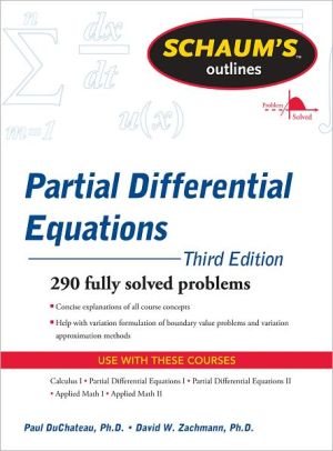Book Schaum's Outline of Partial Differential Equations (Schaum's Outlines) free