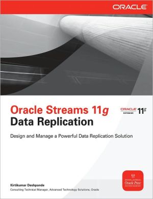 Book Oracle Streams 11g Data Replication free