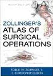 Book Zollinger's Atlas of Surgical Operations 4 Stars! free
