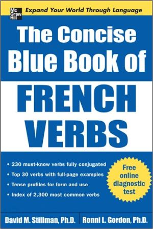 Book The Concise Blue Book of French Verbs (Big Book Series) free