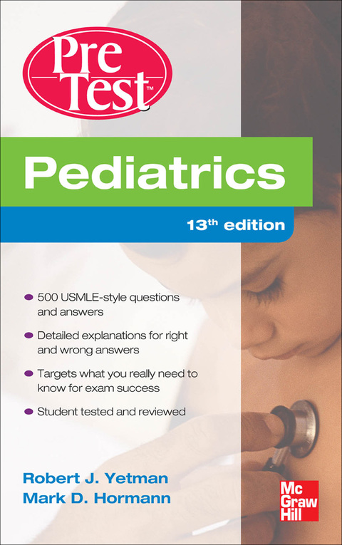 Book Pediatrics PreTest Self-Assessment And Review, Thirteenth Edition free