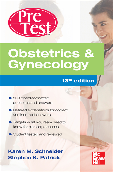 Book Obstetrics And Gynecology PreTest Self-Assessment And Review, Thirteenth Edition free