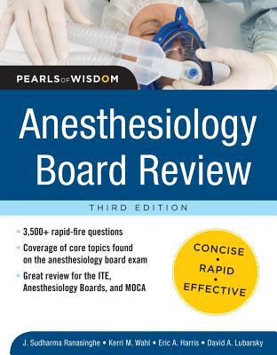 Book Anesthesiology Board Review Pearls of Wisdom 3/E (Pearls of Wisdom Medicine) free