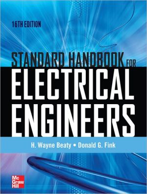 Book Standard Handbook for Electrical Engineers Sixteenth Edition free
