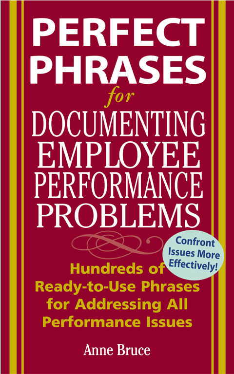 Book Perfect Phrases for Documenting Employee Performance Problems free