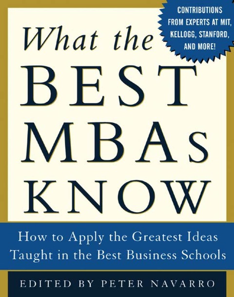 Book What the Best MBAs Know free