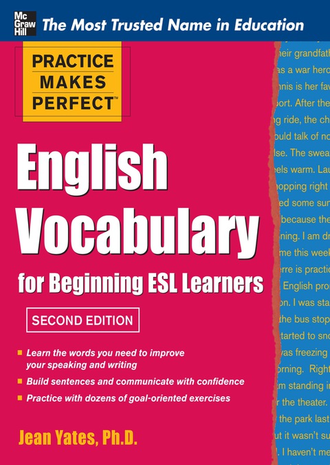 Book Practice Makes Perfect English Vocabulary for Beginning ESL Learners (Practice Makes Perfect Series) free