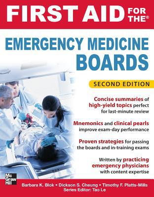 Book First Aid for the Emergency Medicine Boards 2/E (First Aid Series) free