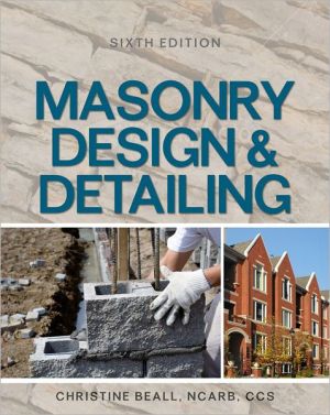 Book Masonry Design and Detailing Sixth Edition free