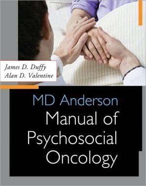 Book MD Anderson Manual of Psychosocial Oncology free