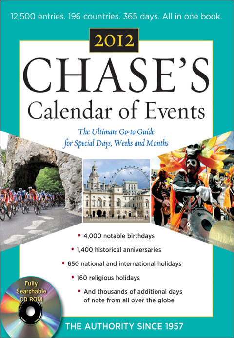 Book Chases Calendar of Events, 2012 Edition free